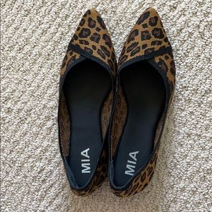 Mia cheetah print flats